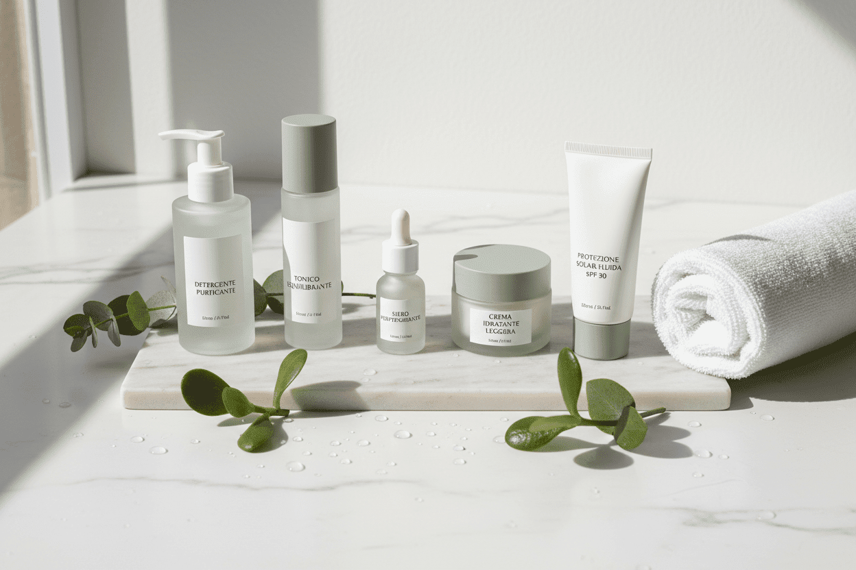 routine pelle mista - Asian Hera