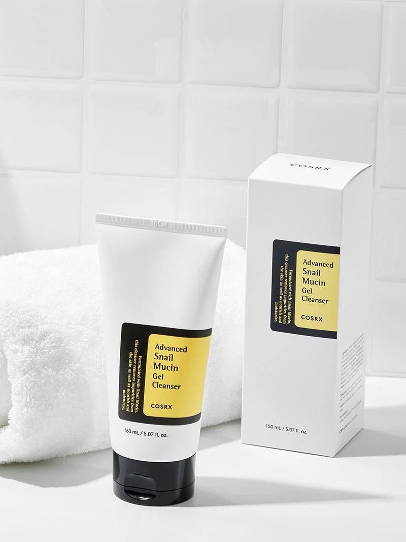 Cosrx advance snail mucin gel cleanser, 150ml - Asian Hera