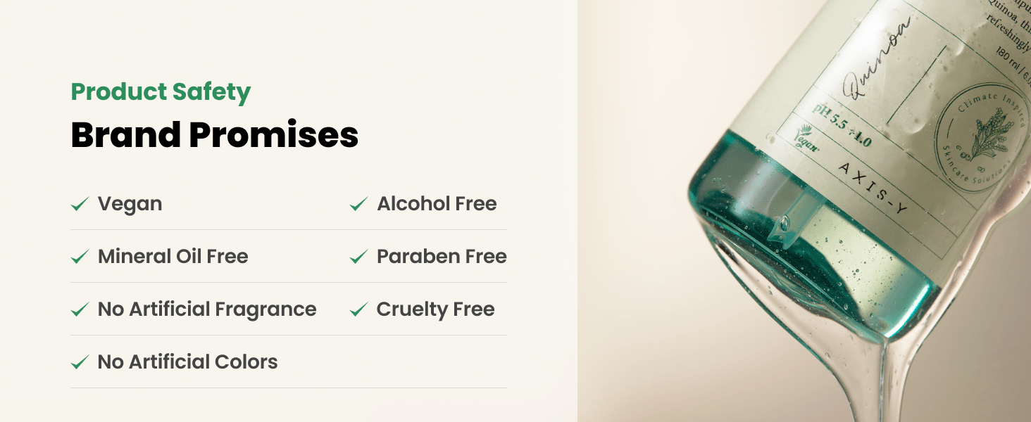 axis - y quinoa one - step balanced gel cleanser 180ml - Asian Hera