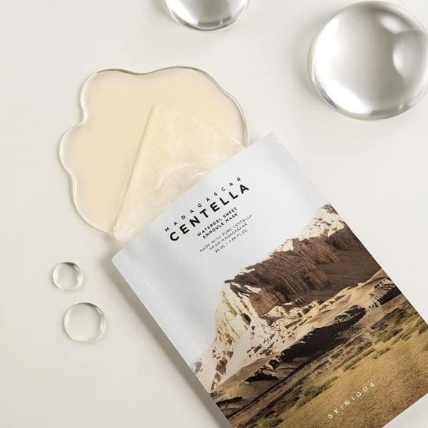 skin1004 madagascar centella watergel sheet ampoule mask 25ml - Asian Hera