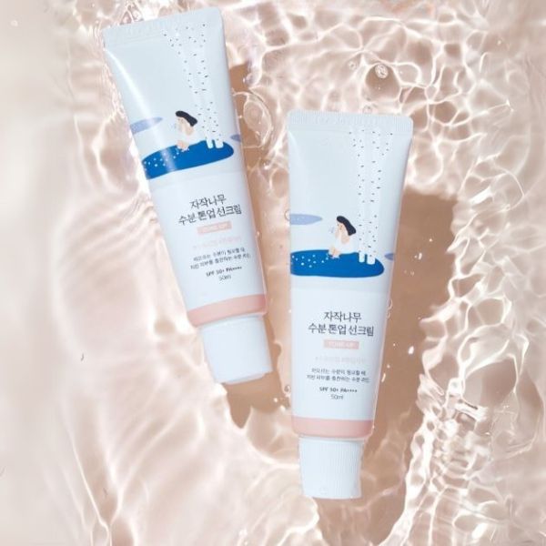 round lab birch moisture tone - up sunscreen 50ml - Asian Hera