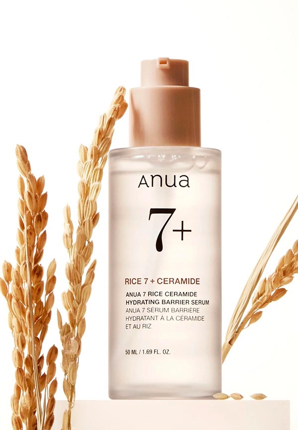 anua rice 7 ceramide hydrating barrier serum 50 ml - Asian Hera