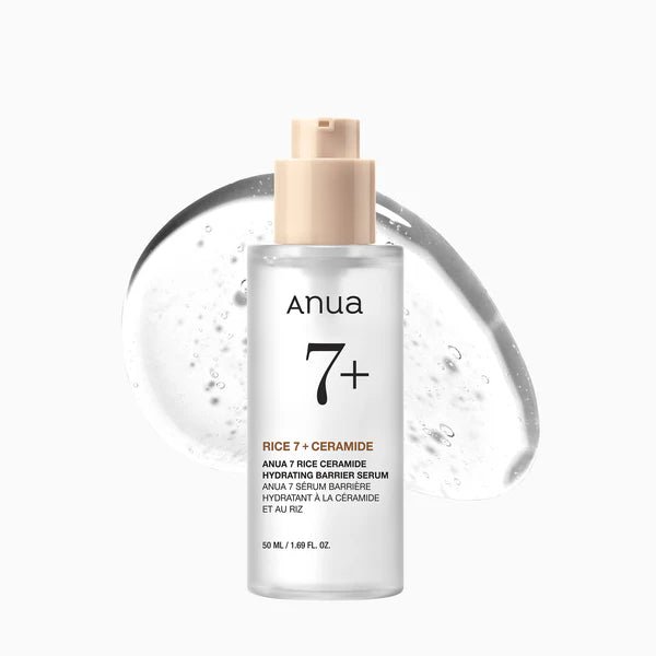 anua rice 7 ceramide hydrating barrier serum 50 ml - Asian Hera