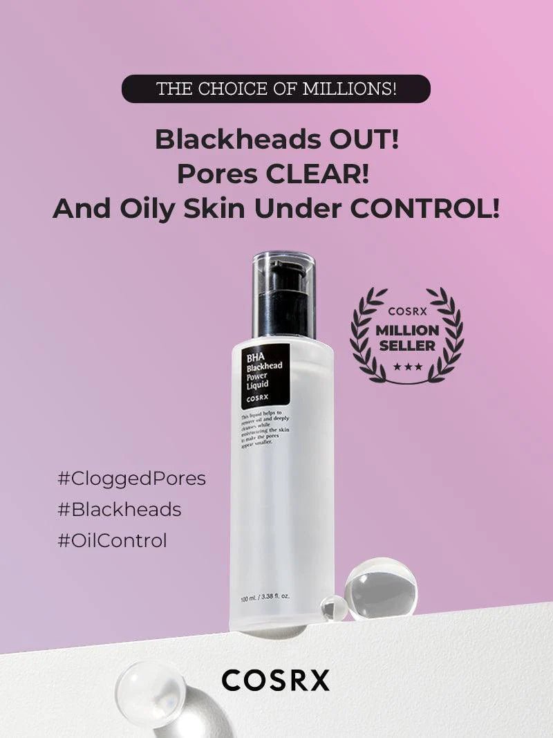 Cosrx BHA blackhead power liquid 100ml - Asian Hera